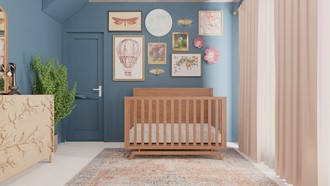 Eclectic, Vintage, Artful Eclectic Nursery by Havenly Interior Designer Rafaela