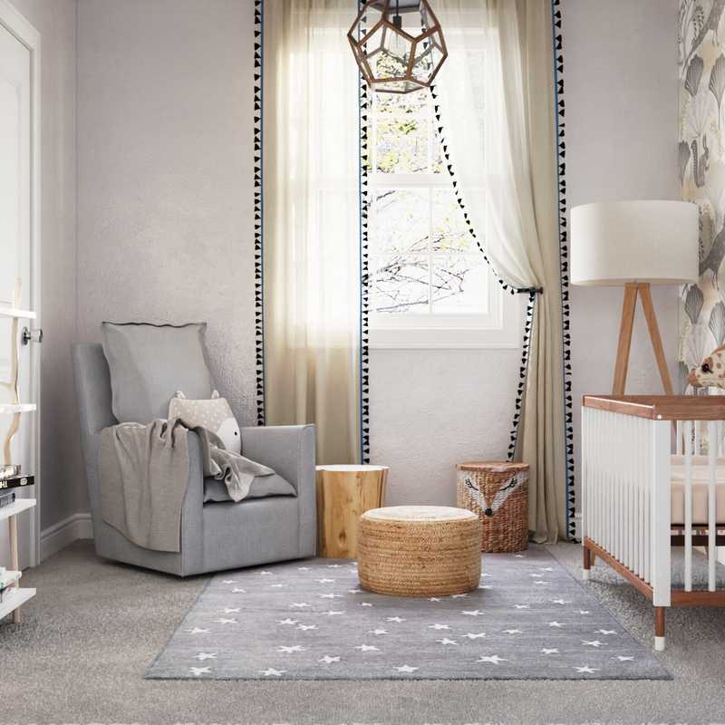 Contemporary, Modern Nursery Design by Havenly Interior Designer Camila