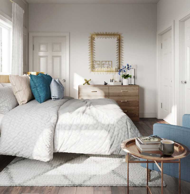 Modern, Glam Bedroom Design by Havenly Interior Designer Rosario