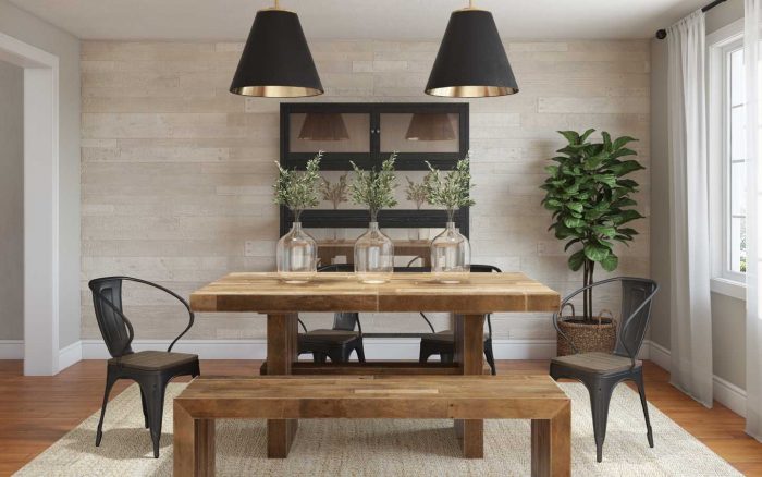 5 Rustic Dining Rooms That Aren’t Log-Cabin Living